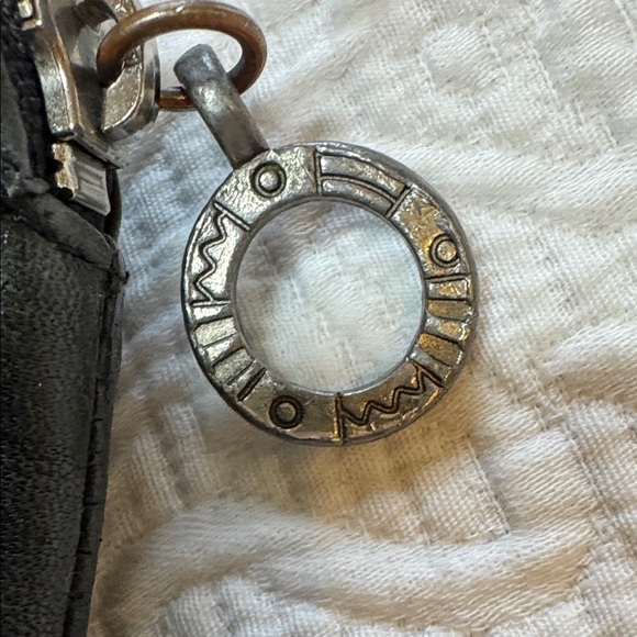 Lisa Jenks Vintage Black Leather Crossbody Bag - Picture 4 of 9